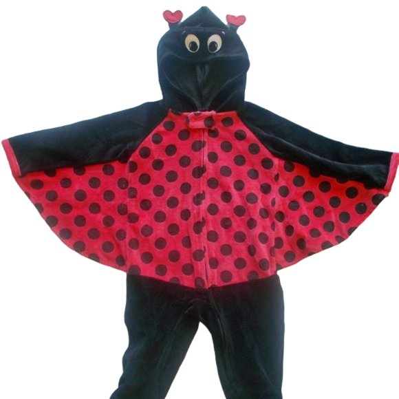 Holiday Editions Other - Ladybug Costume Hoodie Infant Girls 6-9 Months